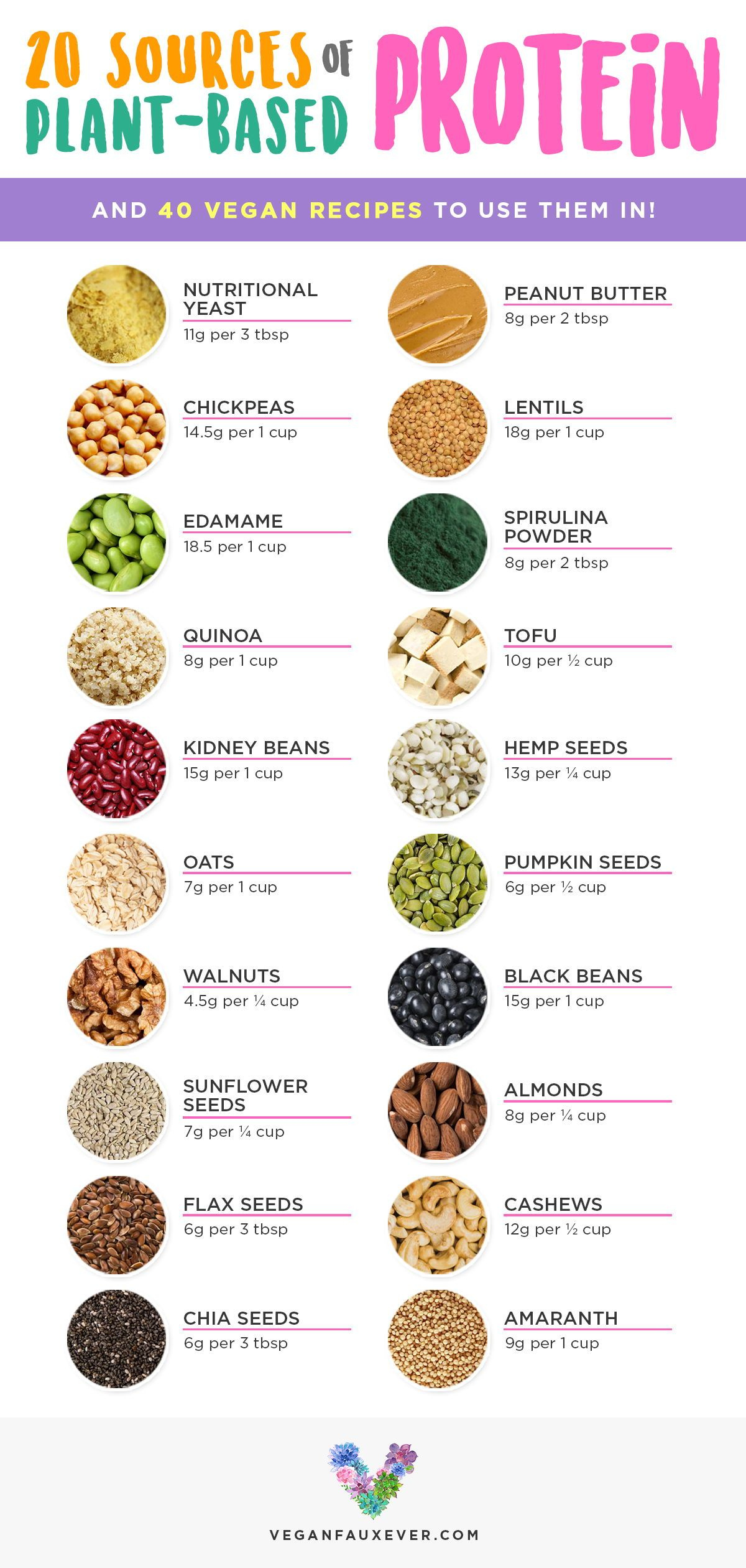 25 Best Vegan Protein Sources For Plant Based Diets Guide To Vegan 