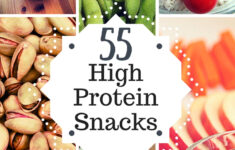 55 High Protein Snacks PDF Infographic Healthy Happy Smart