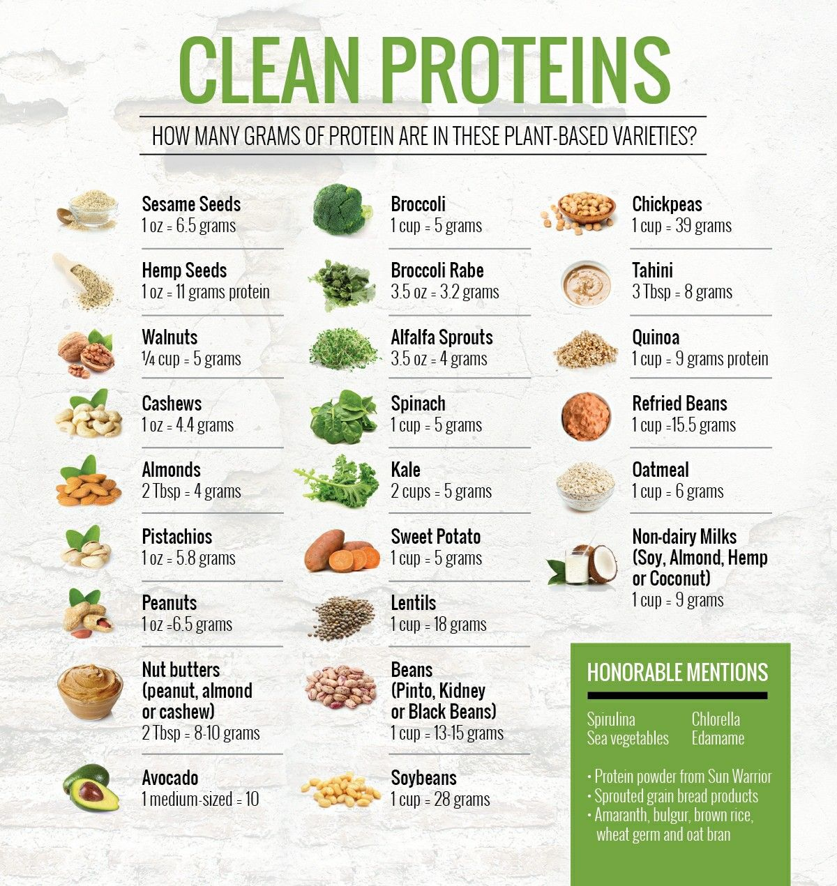 Printable List Of Protein Foods And Grams Printable List of Protein Foods