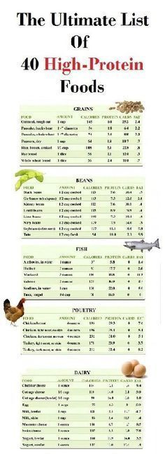 High Protein Foods List For Weight Loss