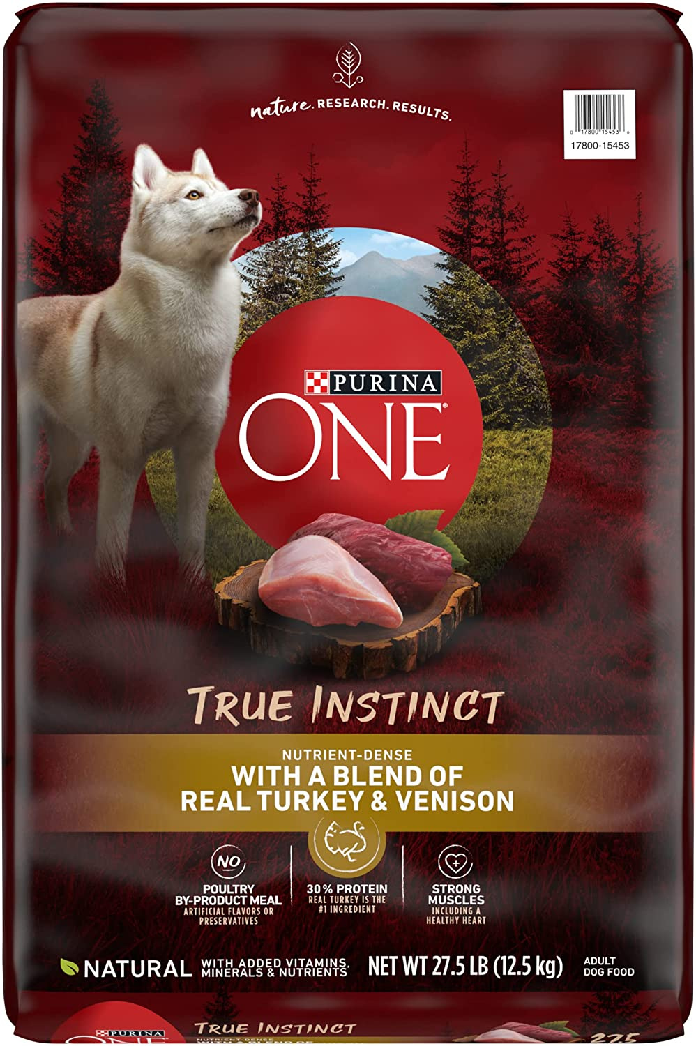 Purina One High Protein Natural Dry Dog Food True Instinct 12 5 Kg 