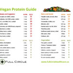 Vegan Proteins An Accurate Reference Guide Full Circle Health Care